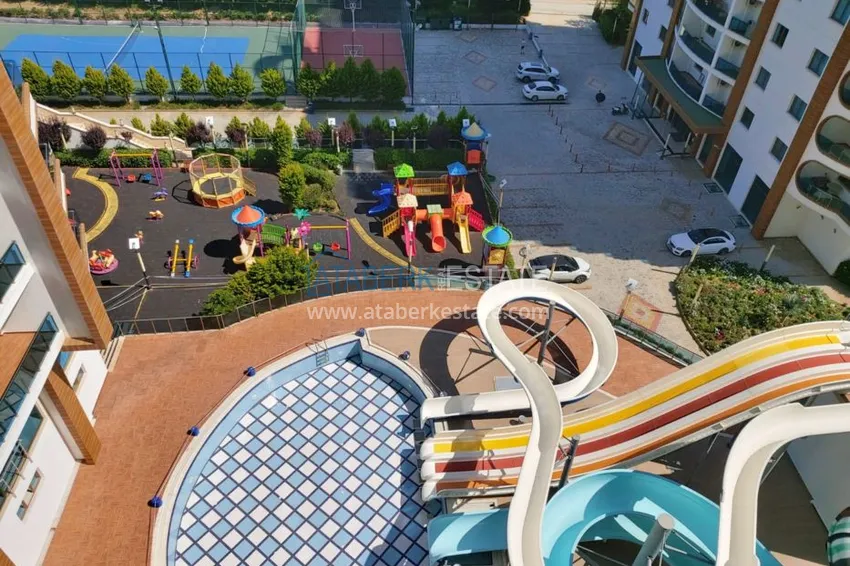 Квартира в Махмутларе с мебелью и роскошным открытым видом на море 11 