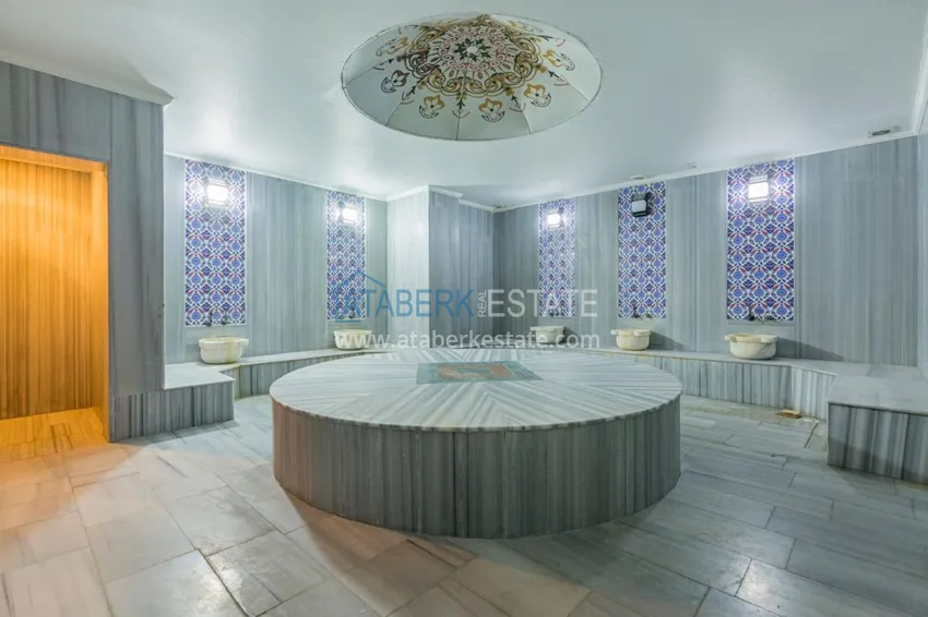 Квартира в Махмутларе – оригинальный дизайн интерьера, вид на море и горы 8 