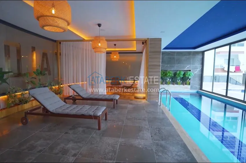 Квартира в Махмутларе с мебелью, в молодом жилом комплексе 6 