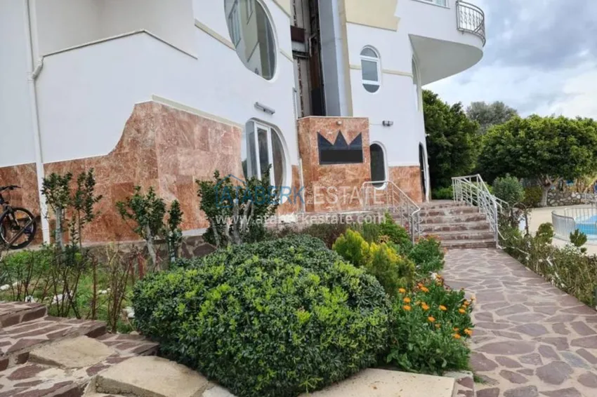 Квартира в Махмутлар меблированная с открытым видом на горы и море  6 