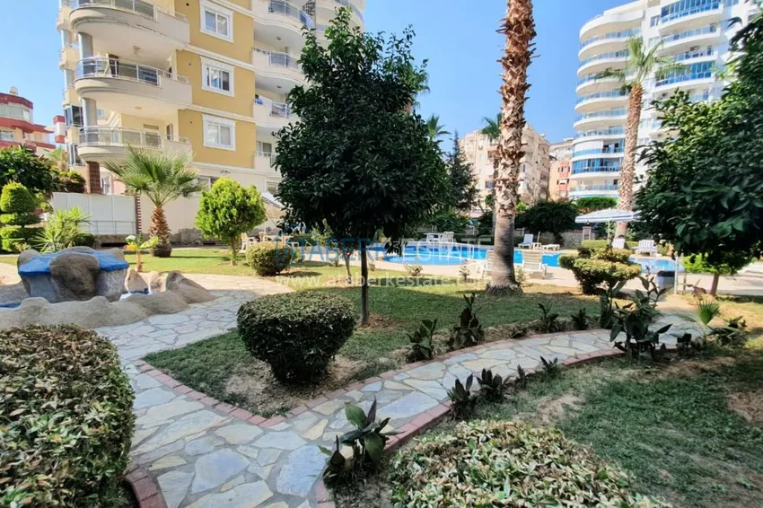 Квартира в Махмутларе с мебелью, видом на море на центральной улице 6 