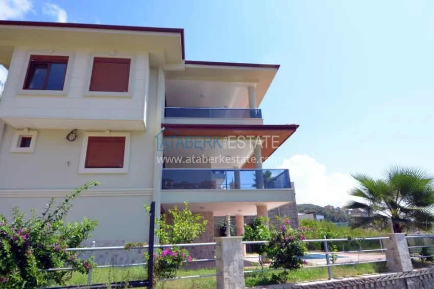 Вилла в Алании меблированная с частным бассейном, с правом на гражданство 6 