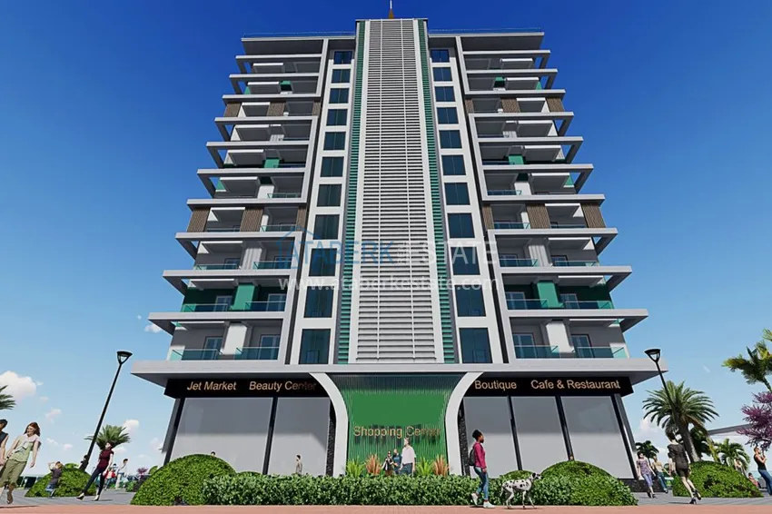 Новый проект элитного жилого комплекса в Махмутларе с правом на турецкое гражданство 7 