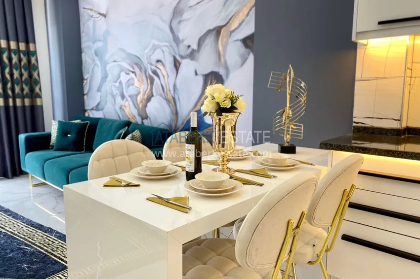 Приобрести Квартиры в Махмутларе, с новой мебелью в современном комплексе 8 