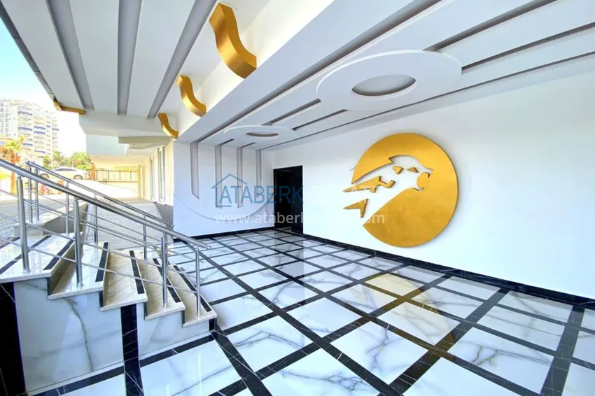 Квартира в Махмутларе с чистовой отделкой, в комфортабельном комплексе 7 