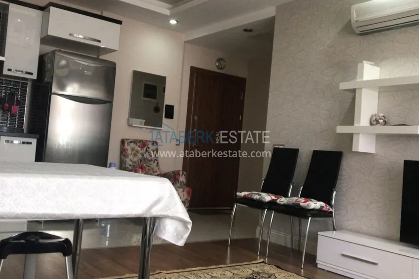 Приобрести Квартира в Анталии, Лиман меблированная в жилом комплексе  7 