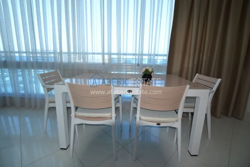 Приобрести Квартира в Махмутларе видовая, меблированная в комплексе премиум класса  7 