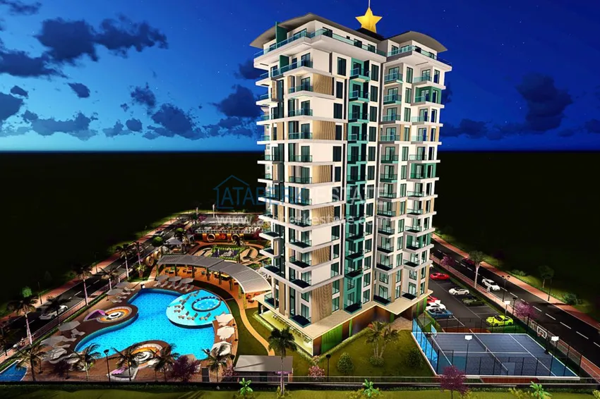 Новый проект элитного жилого комплекса в Махмутларе с правом на турецкое гражданство 4 