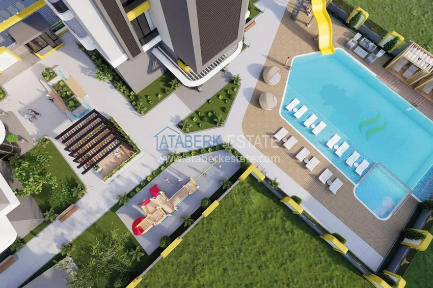 Новый проект жилого комплекса в Махмутларе по ценам от застройщика 6 