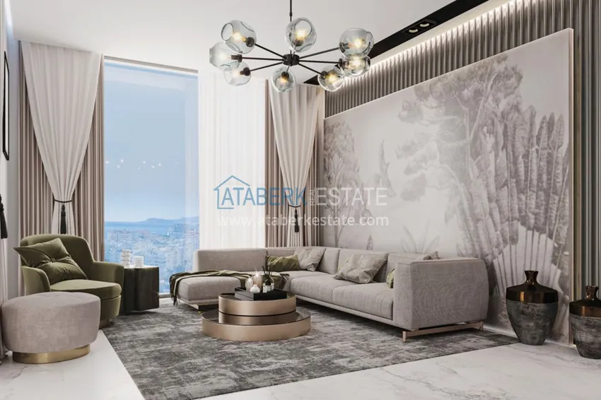 Приобрести Новый проект жилого комплекса в Махмутларе по ценам от застройщика 7 