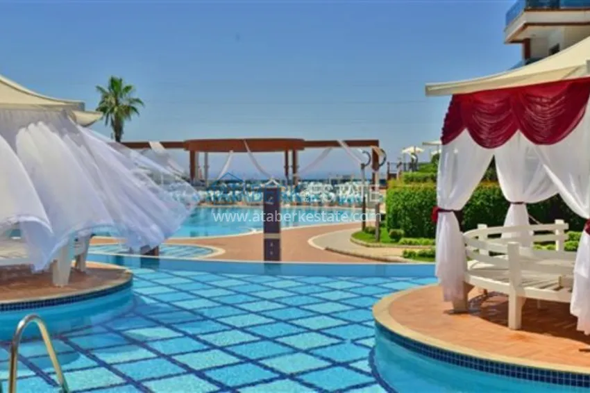 Квартира в Махмутларе меблированные в роскошном комплексе с собственным пляжем 8 