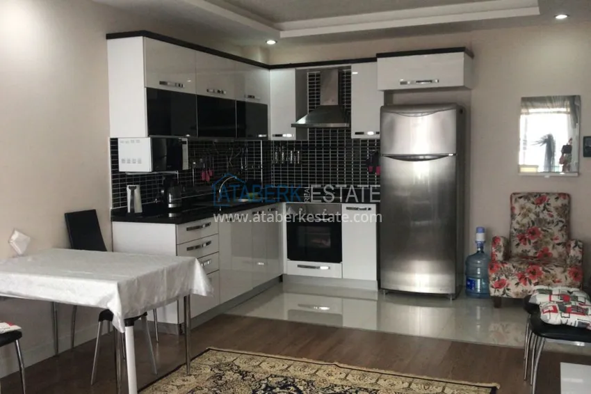 Приобрести Квартира в Анталии, Лиман меблированная в жилом комплексе  8 