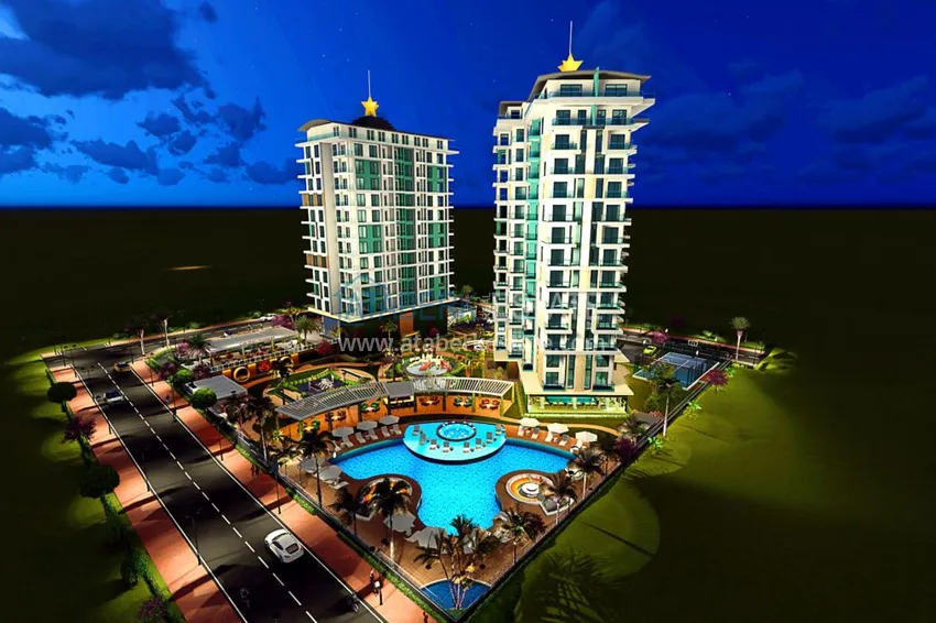 Новый проект элитного жилого комплекса в Махмутларе с правом на турецкое гражданство 8 