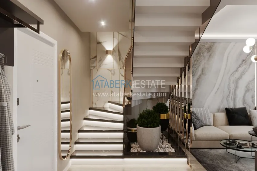 Приобрести Квартиры в Алании на этапе строительства район Махмутлар 21 