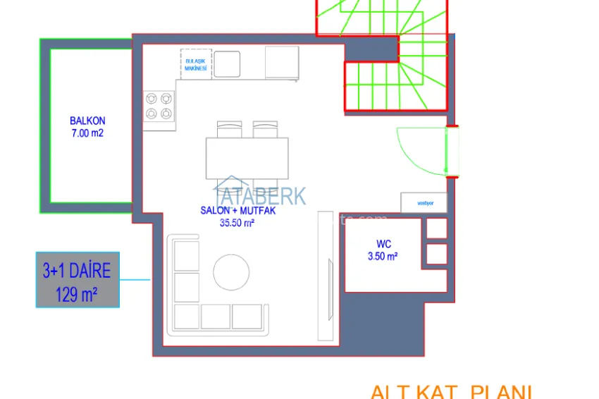 Купить дешево Новый высококачественный проект жилого комплекса в центре Авсаллара 11 