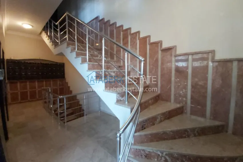 Квартира в Махмутларе с мебелью, видом на море на центральной улице 9 