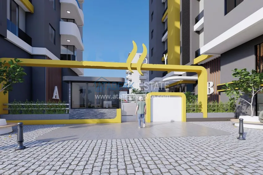 Новый проект жилого комплекса в Махмутларе по ценам от застройщика 8 