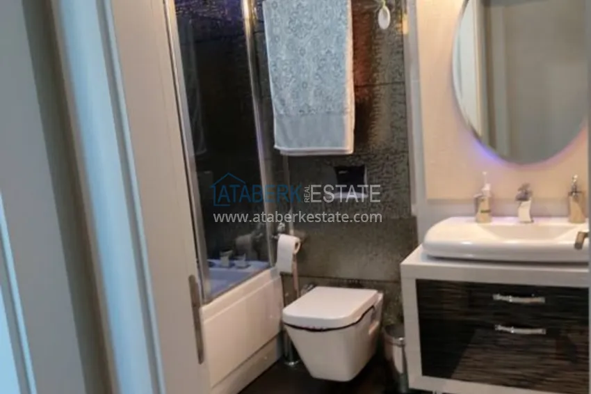 Приобрести Квартира в Махмутларе с мебелью и роскошным открытым видом на море 9 