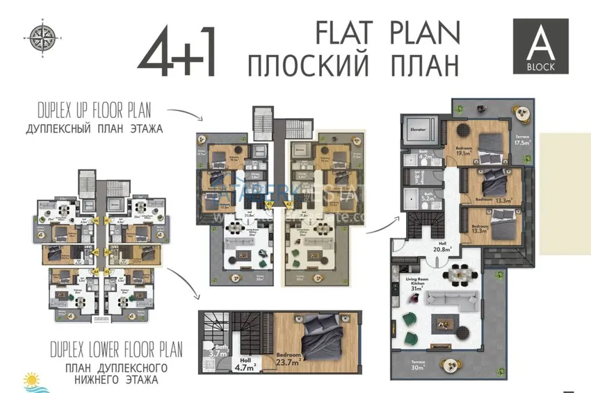 Купить дешево Новый проект жилого комплекса в Махмутларе по ценам от застройщика 3 
