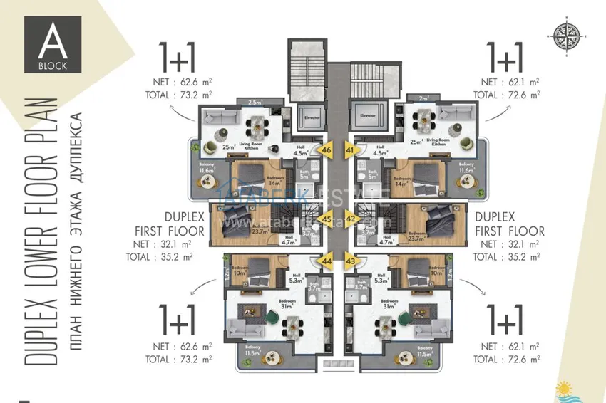 Купить дешево Новый проект жилого комплекса в Махмутларе по ценам от застройщика 4 