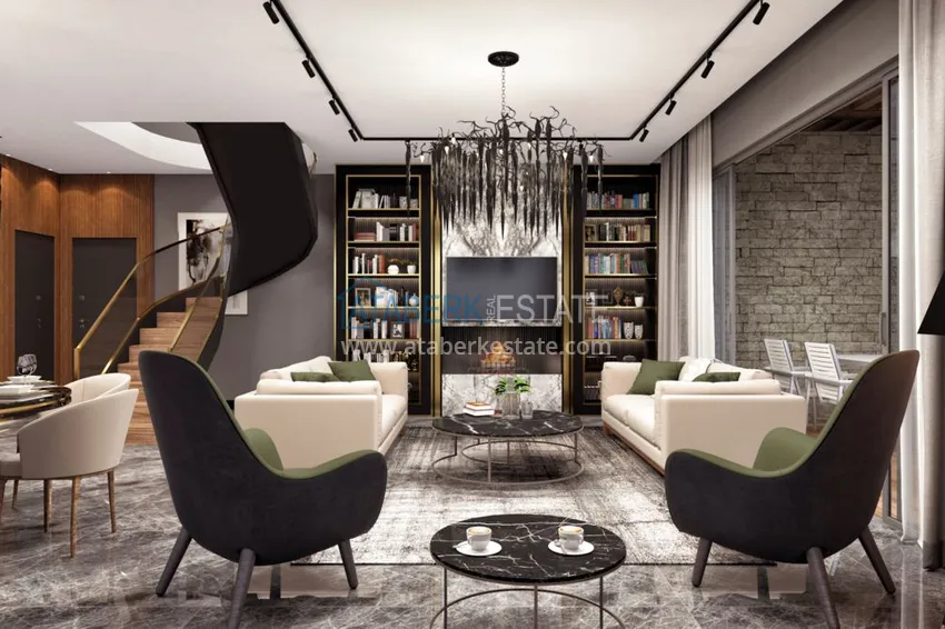 Приобрести Новый эксклюзивный проект клубного жилого комплекса в Алании 2 