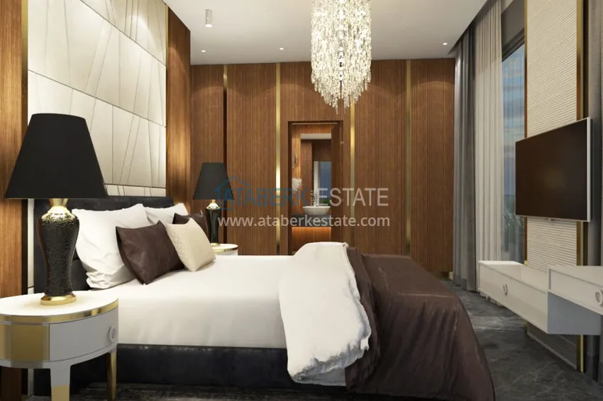 Приобрести Новый эксклюзивный проект клубного жилого комплекса в Алании 4 