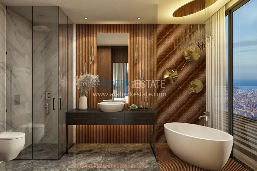 Приобрести Новый эксклюзивный проект клубного жилого комплекса в Алании 8 