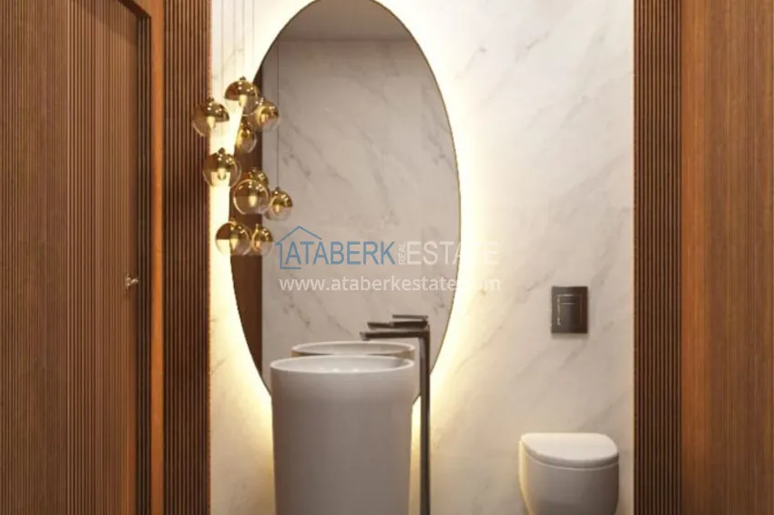 Приобрести Новый эксклюзивный проект клубного жилого комплекса в Алании 9 