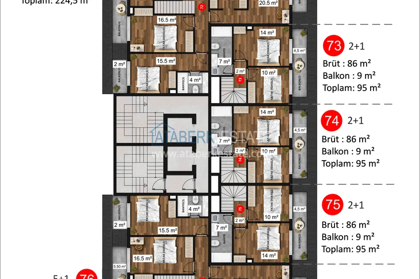 Купить дешево Новый проект элитного жилого комплекса в Махмутларе с правом на турецкое гражданство 8 