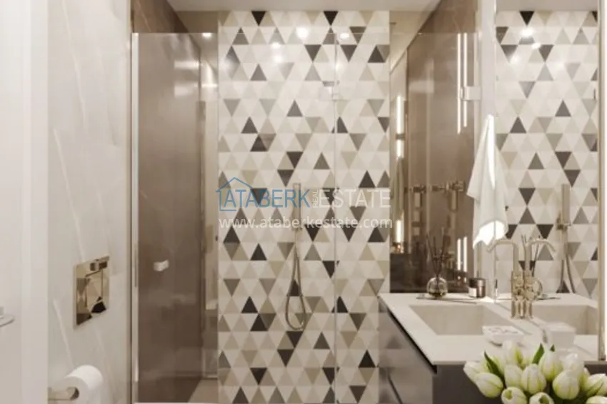 Приобрести Квартиры в Алании на этапе строительства район Махмутлар 25 