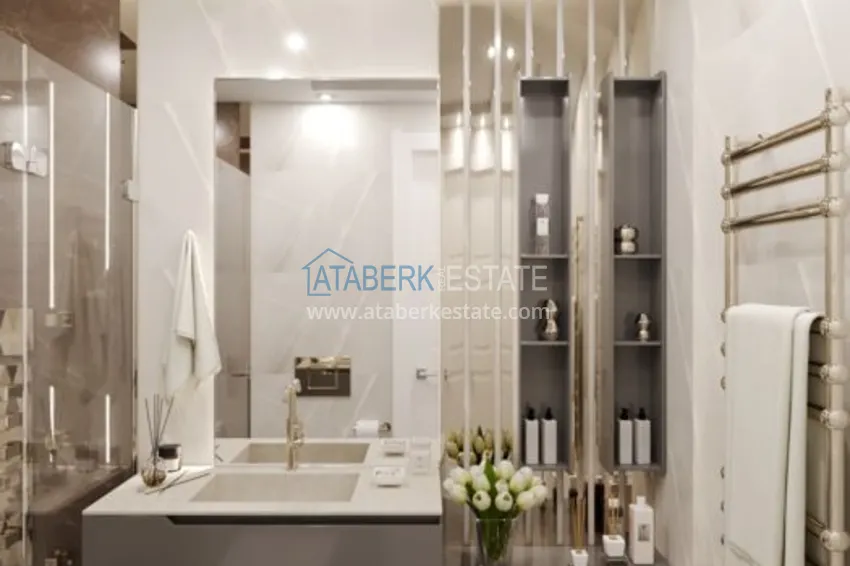 Приобрести Квартиры в Алании на этапе строительства район Махмутлар 27 