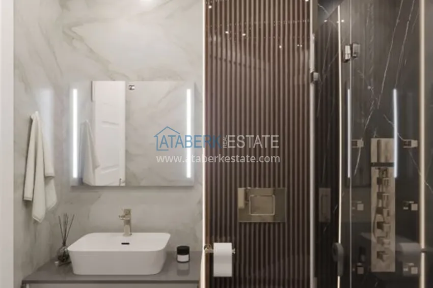 Приобрести Квартиры в Алании на этапе строительства район Махмутлар 13 