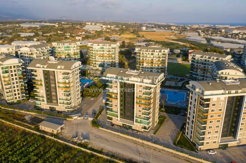 Аренда квартиры в Авсалларе в комплексе с инфраструктурой отеля №9 8 