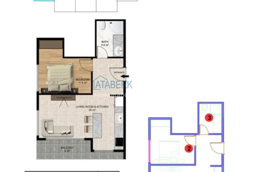 Купить дешево Инвестиционно-выгодный проект жилого комплекса в Махмутларе 5 