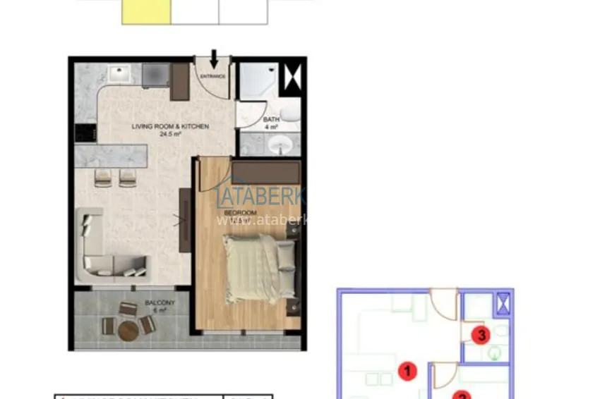 Купить дешево Инвестиционно-выгодный проект жилого комплекса в Махмутларе 4 