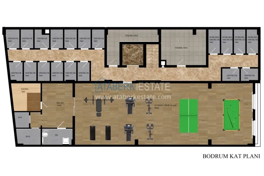 Купить дешево Квартиры в центре Алании - новостройка, район пляжа Кейкубат, 50 метров от моря  5 