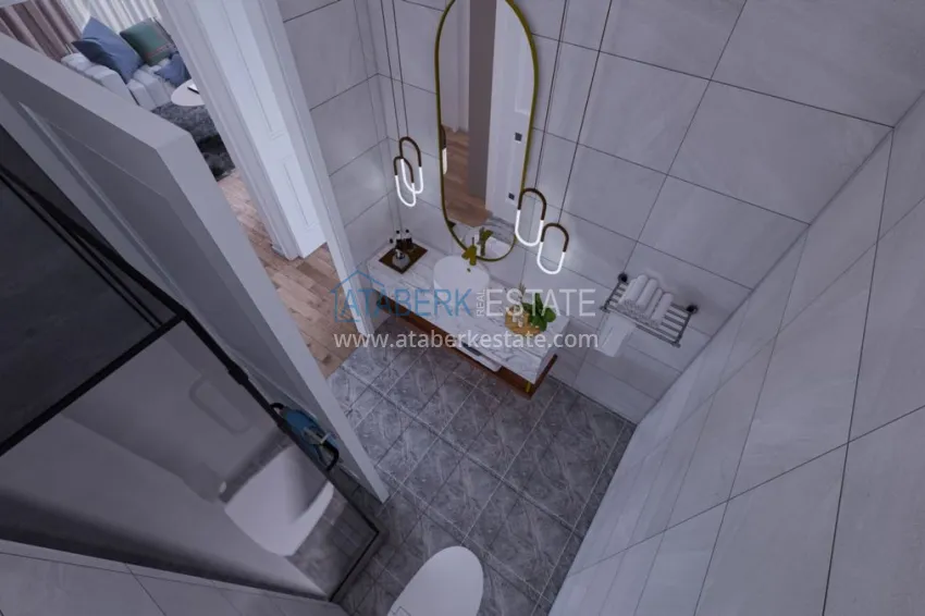 Приобрести Новый высококачественный проект жилого комплекса в центре Авсаллара 10 