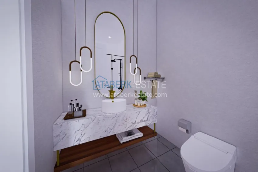 Приобрести Новый высококачественный проект жилого комплекса в центре Авсаллара 4 