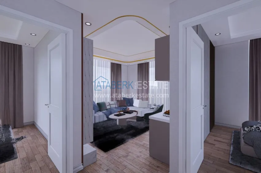 Приобрести Новый высококачественный проект жилого комплекса в центре Авсаллара 8 