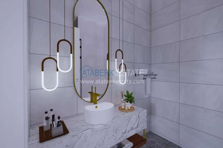 Приобрести Новый высококачественный проект жилого комплекса в центре Авсаллара 9 