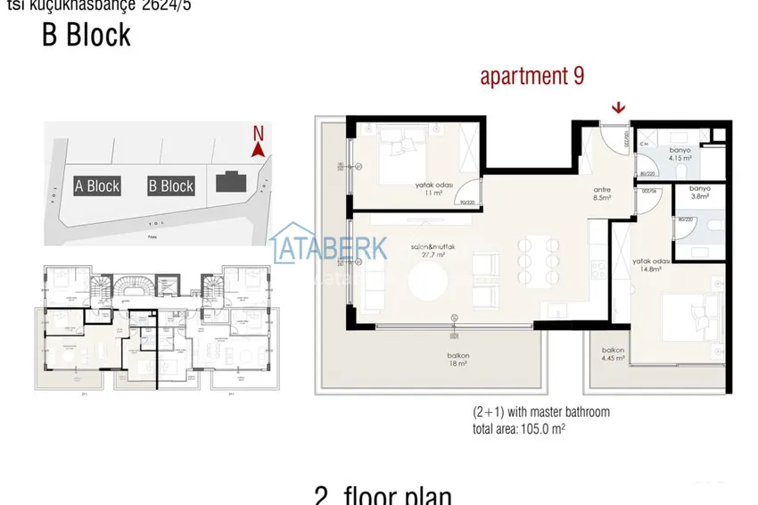 Купить дешево Новый эксклюзивный проект клубного жилого комплекса в Алании 22 
