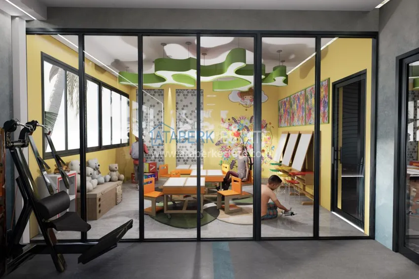 Квартиры в Алании на этапе строительства район Махмутлар 29 