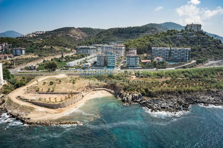 Квартира в Каргыджаке меблированная с открытым панорамным видом на море 3 