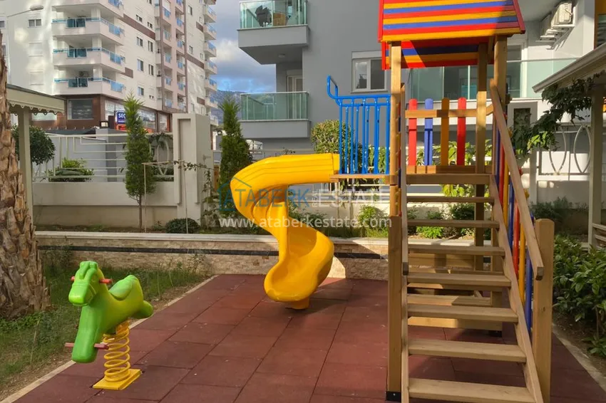 Квартира в Махмутларе с мебелью в комплексе европейского типа 5 