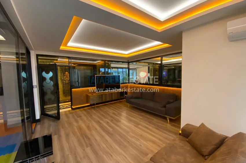 Квартира в Махмутларе с мебелью в комплексе европейского типа 14 