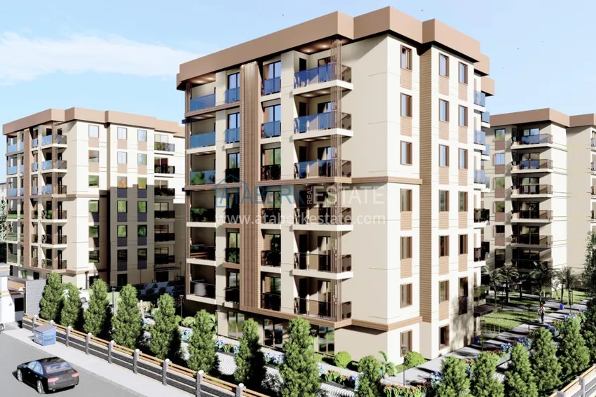 Квартиры в Анталии Кепез в новом комплексе от застройщика 1 