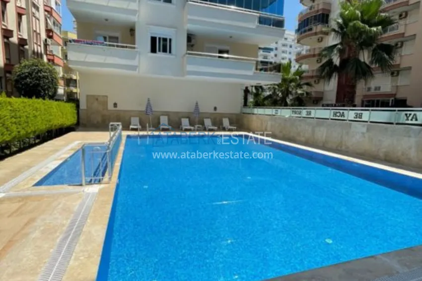 Квартира в Махмутларе двухкомнатная с мебелью в комплексе рядом с морем 2 