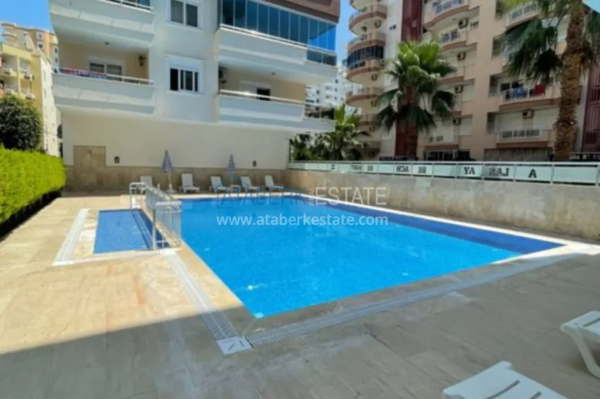 Квартира в Махмутларе двухкомнатная с мебелью в комплексе рядом с морем 3 