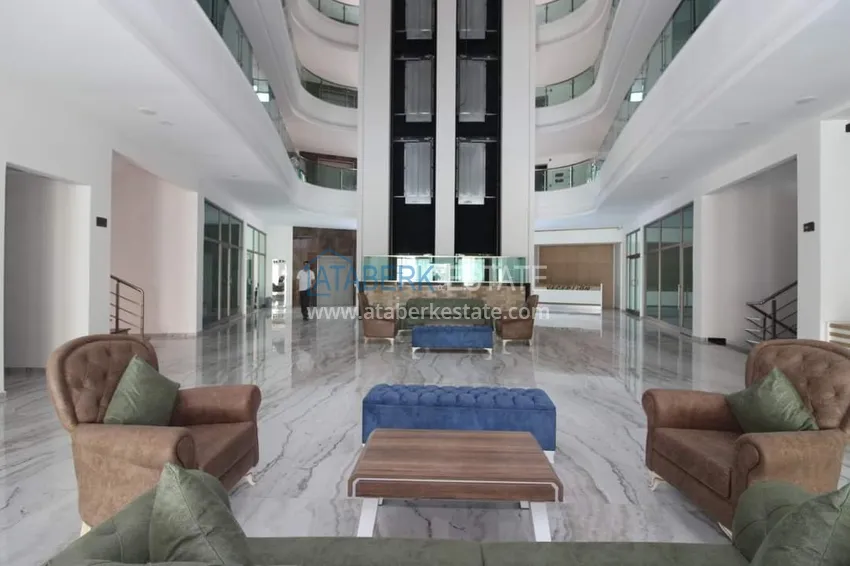 Квартира в Махмутларе с мебелью в комфортабельном комплекс  13 