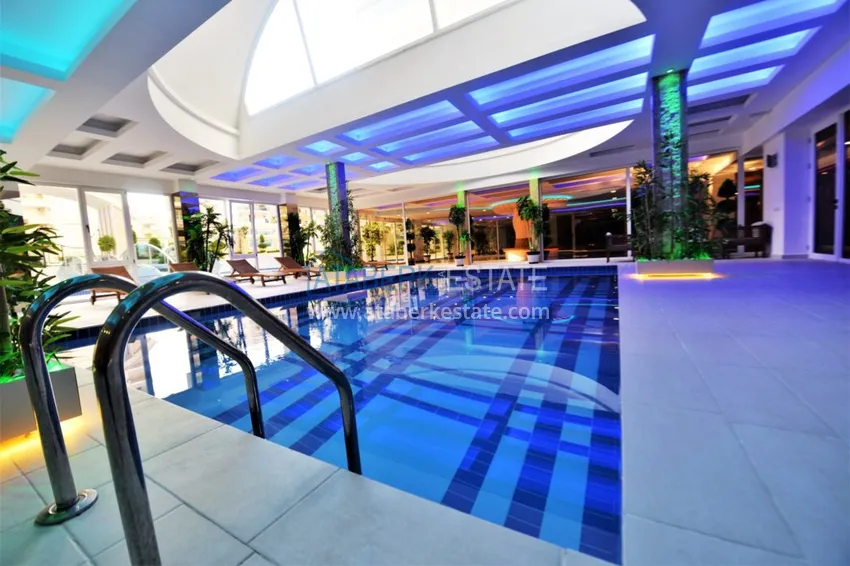 Квартира в Махмутларе с мебелью в комплексе класса-люкс 10 